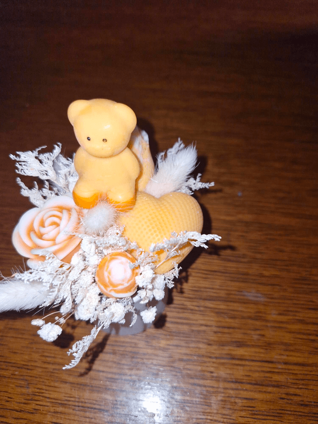 Le pot de fleur ourson 